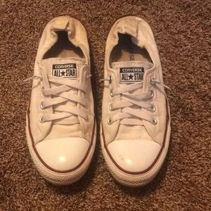 White Converse Women’s Size 9